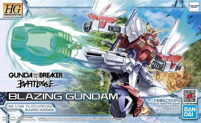 GUNDAM - HG 1/144 Gundam Blazing - Model Kit